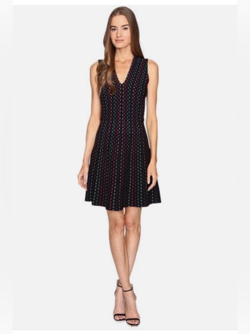 Kate Spade Sweater Dress with Multicolor Stripes